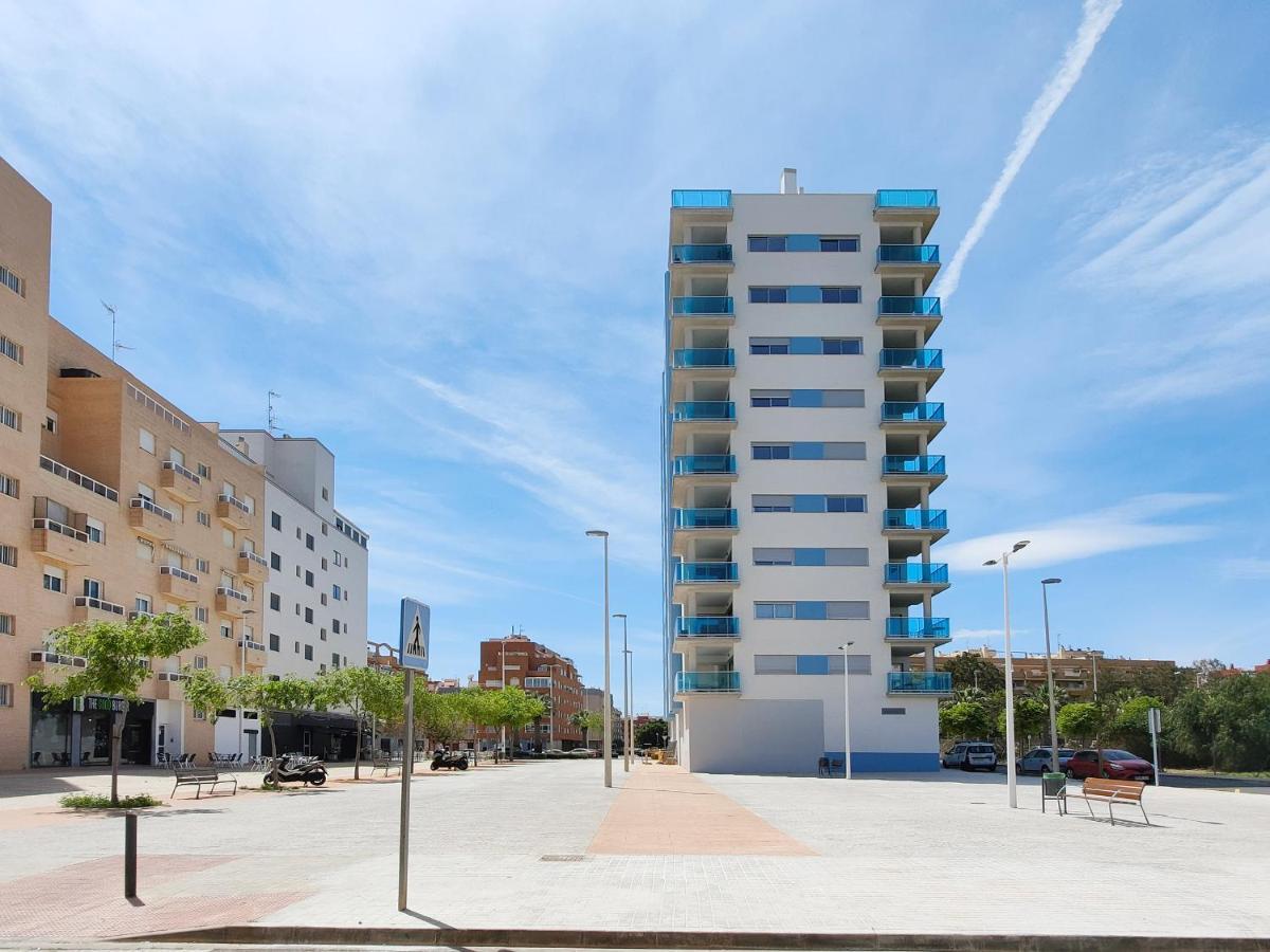 Global Properties, Moderno Apartamento A 3 Minutos De La Playa Puerto de Sagunto Bagian luar foto