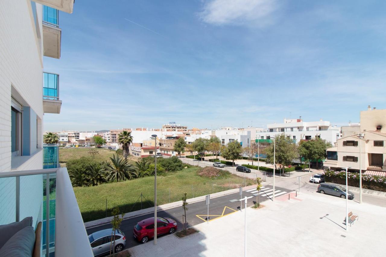 Global Properties, Moderno Apartamento A 3 Minutos De La Playa Puerto de Sagunto Bagian luar foto